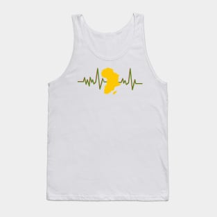 Never Forget Your African Roots Heartbeat Tank Top
